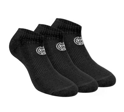 Medias No Party No Show - Black (3 Pack)1