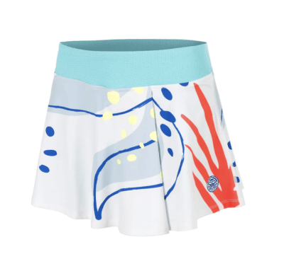 Falda Hey Laguna Wavy - White, Multicoloured1