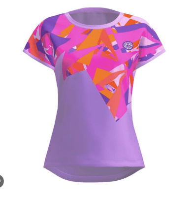 Polo Spike Capsleeve Junior - Purple, Pink1