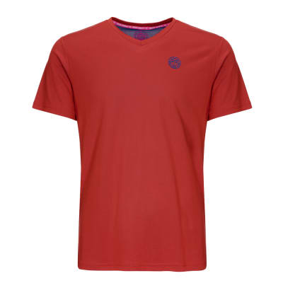 Polo Ted tech tee- red1
