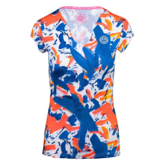 Polo Bella 2.0 Tech V-Neck Women-Dark Blue,Multicoloured