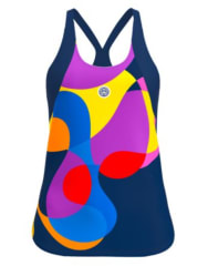 Bividi Twiggy Tank - Blue, multicolored