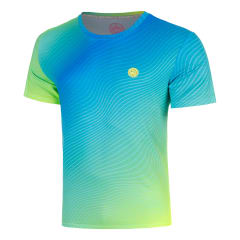 Polo Out of Control Tee - Blue, Neon Yellow