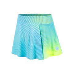 Falda Out of Control Wavy - Light Blue, Neon Yellow