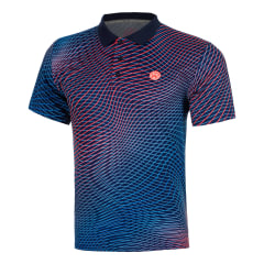 Polo Out of Control - Dark Blue, Coral