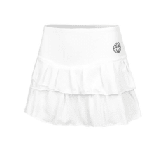 Falda Crew Pleated Skort - White