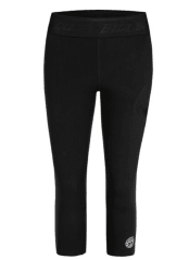 Licra Crew Capri - Black