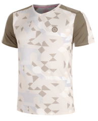 Polo Paris 2025 V-Neck Tee Beige, Light Brown