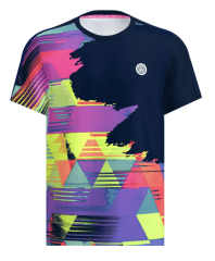 Polo Kaleido Tee - Dark Blue, Mixed