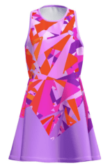 Vestido Spike Junior - Pink, Violet
