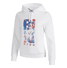 Polera Tendai Lifestyle Hoodie- White, Red, Blue