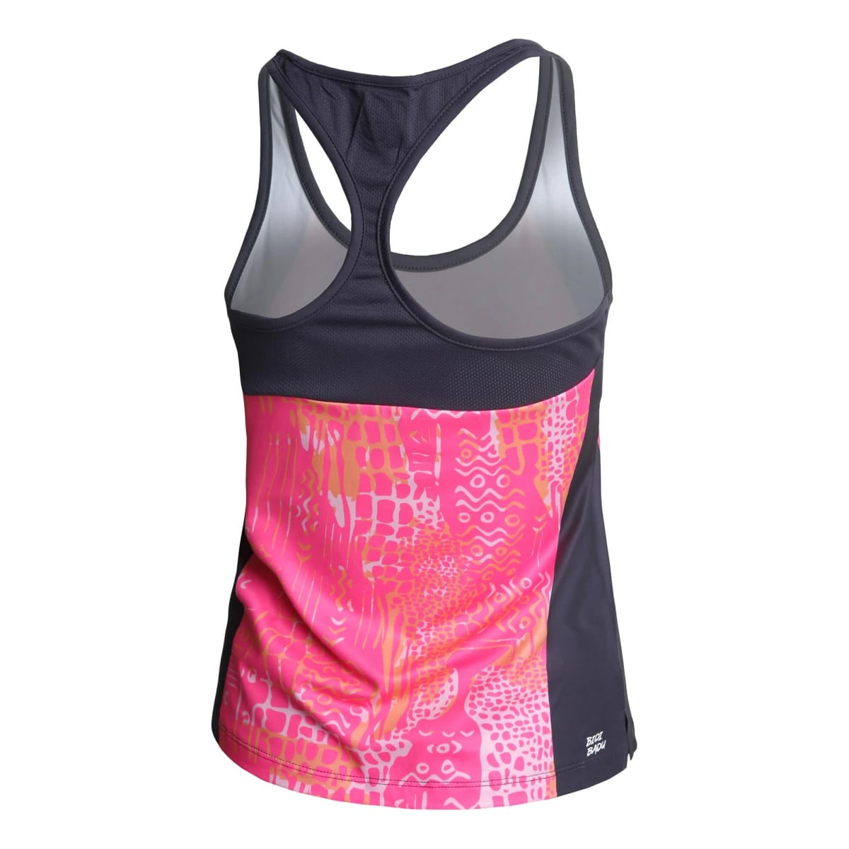 Bividi Yaka Tech tank- grey, pink1