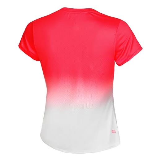 Polo Crew Gradiant - Red, White1