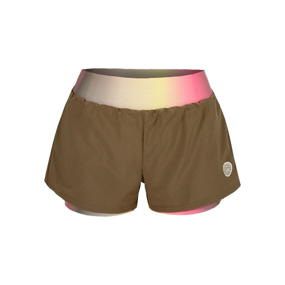 Short Spectrum 2In1 Printed - Light Brown1