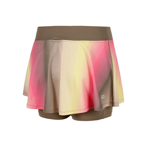 Falda Spectrum Printed Wavy - Light Brown2