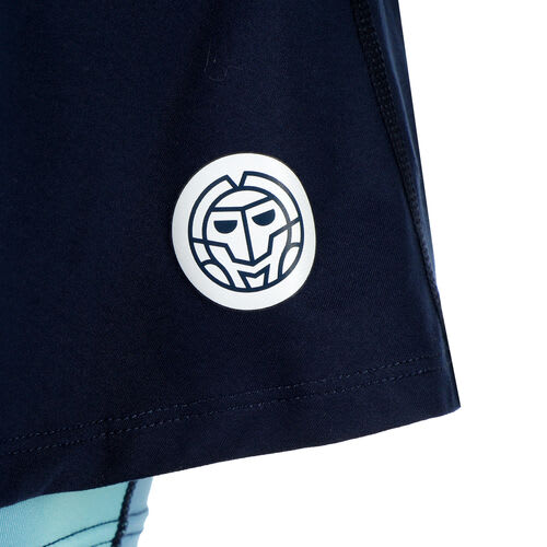 Falda Spectrum Printed Wavy - Dark Blue1