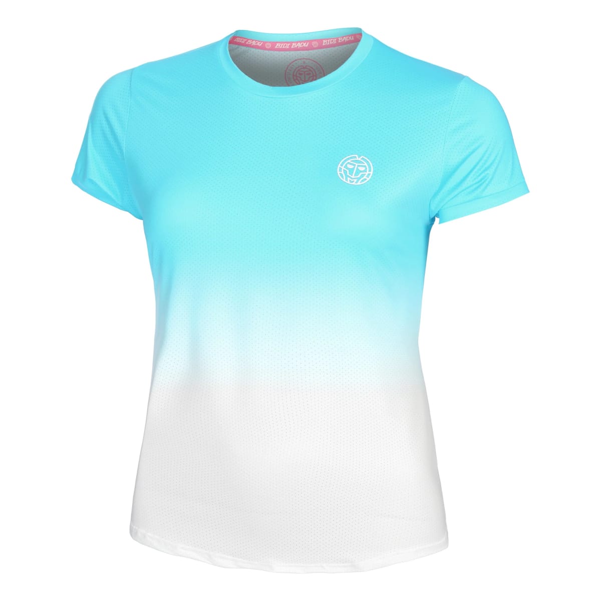 Polo Crew Gradiant-aqua,white 1