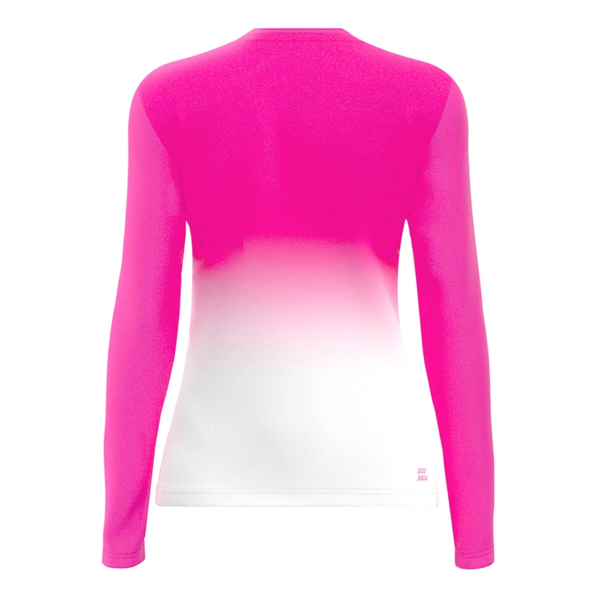 Polo Crew Gradiant Longsleeve pink, white2