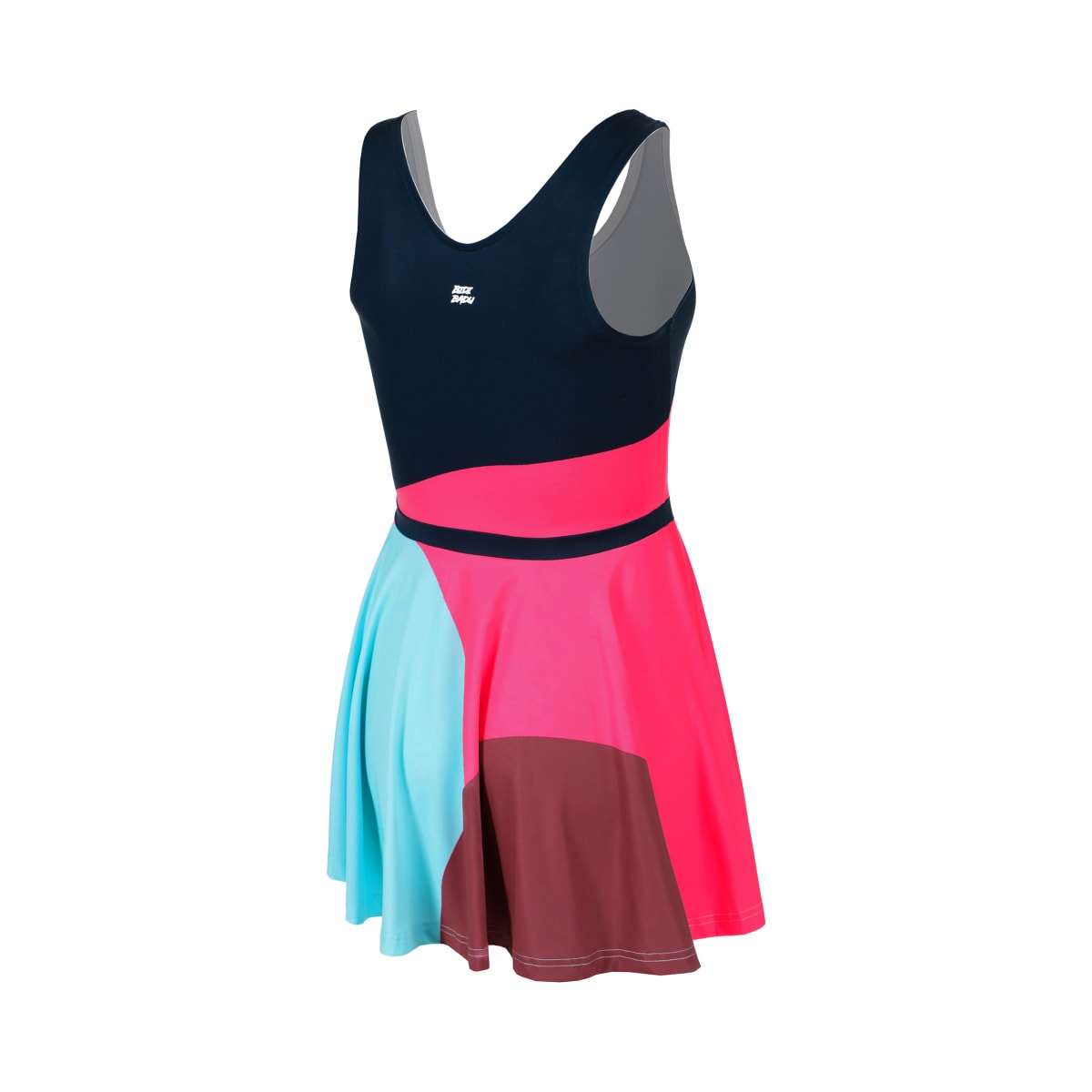 Vestido Bubble - Dark Blue, Pink2