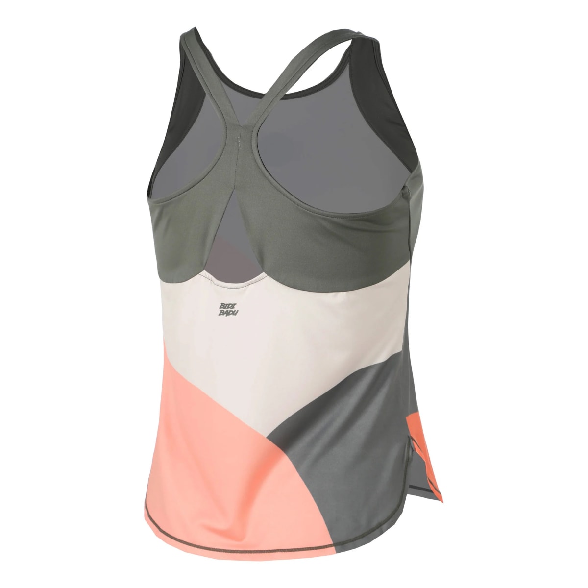 Bividi Bubble Tank Top Women-Grey,Coral1