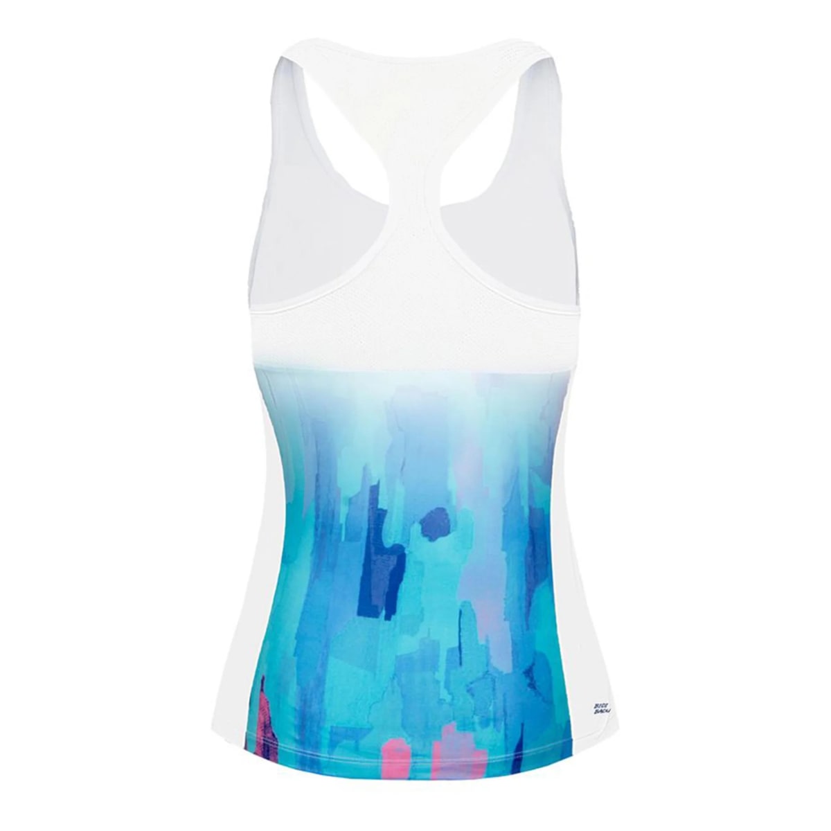 Bividi Yaka Tank - White, Light Blue1