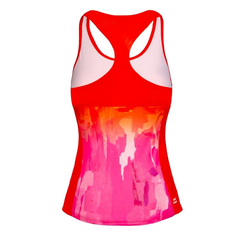 Bividi Yara tech tank- red, rose1