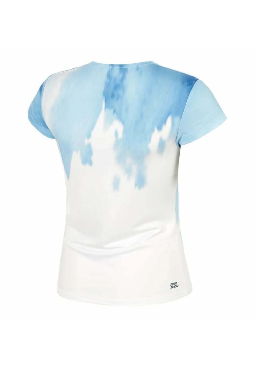 Polo Watercolor T-shirt-light blue1