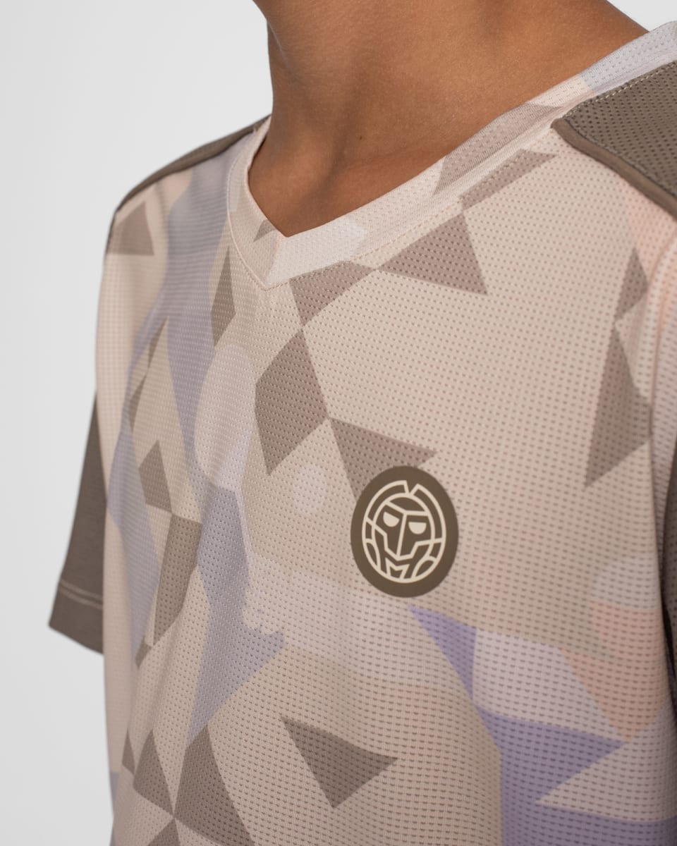 Polo Paris 2025 V-Neck T-Shirt Boys - Beige, Brown5