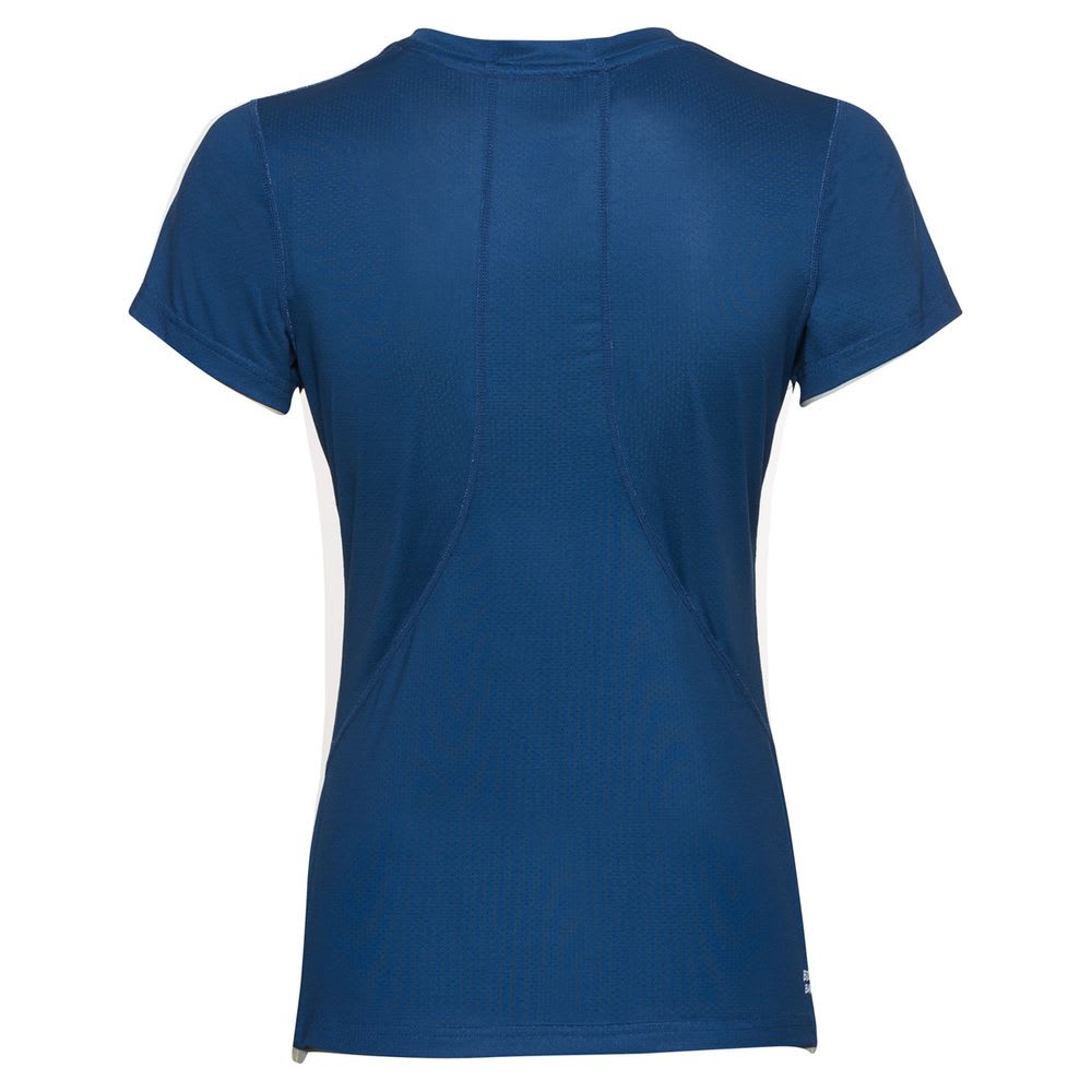 Polera Eve Tech Roundneck Tee - dark blue2