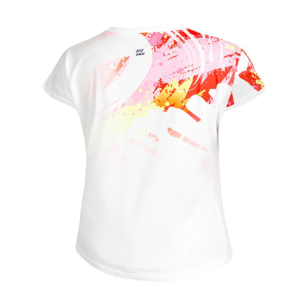 Polo Wild Arts Capsleeve- white,pink2