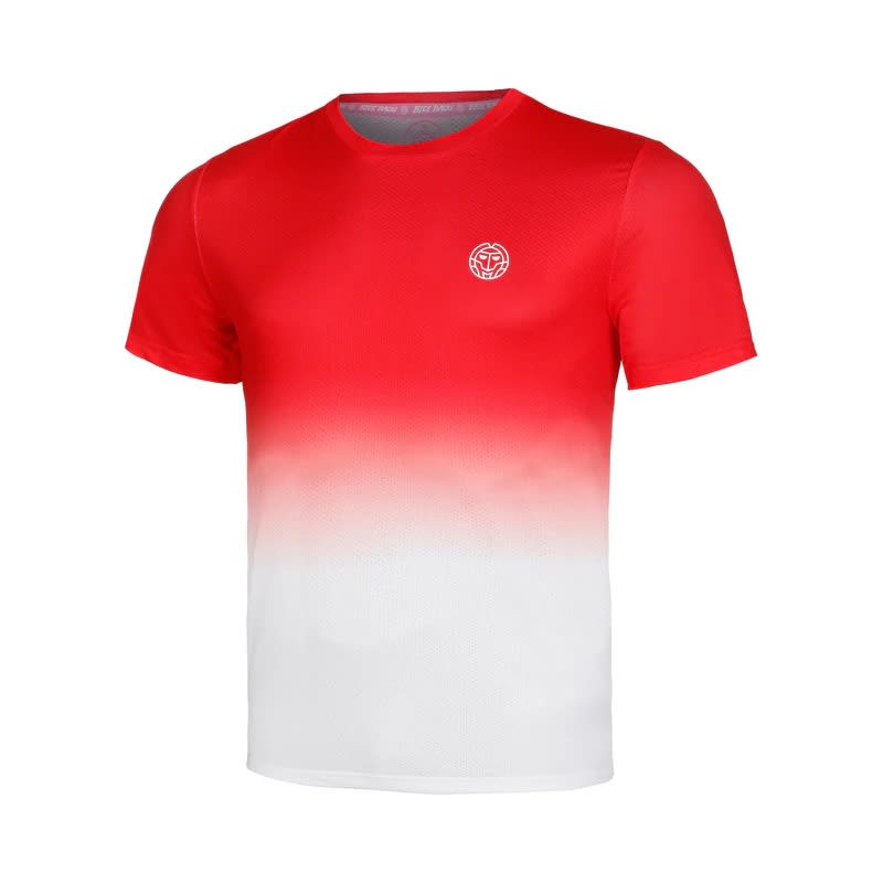 Polo Crew Gradiant H-red,white 1
