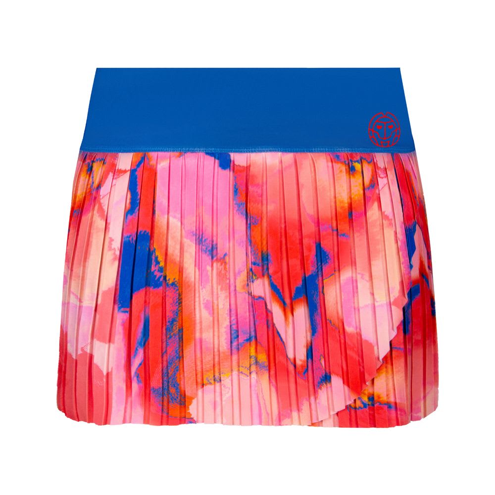 Falda Inaya Tech Plissee - red/ blue 0