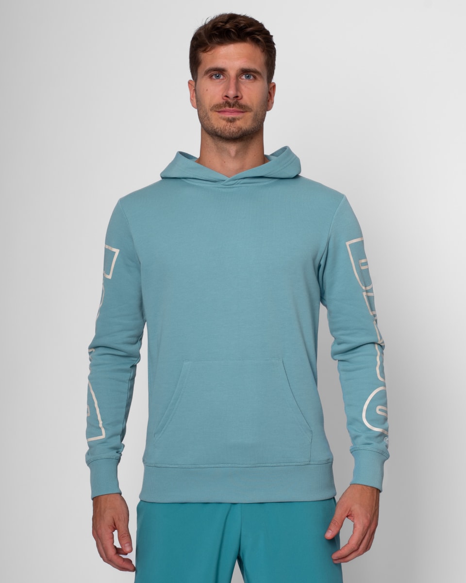 Polera Melbourne Chill Hoodie - Turquoise3
