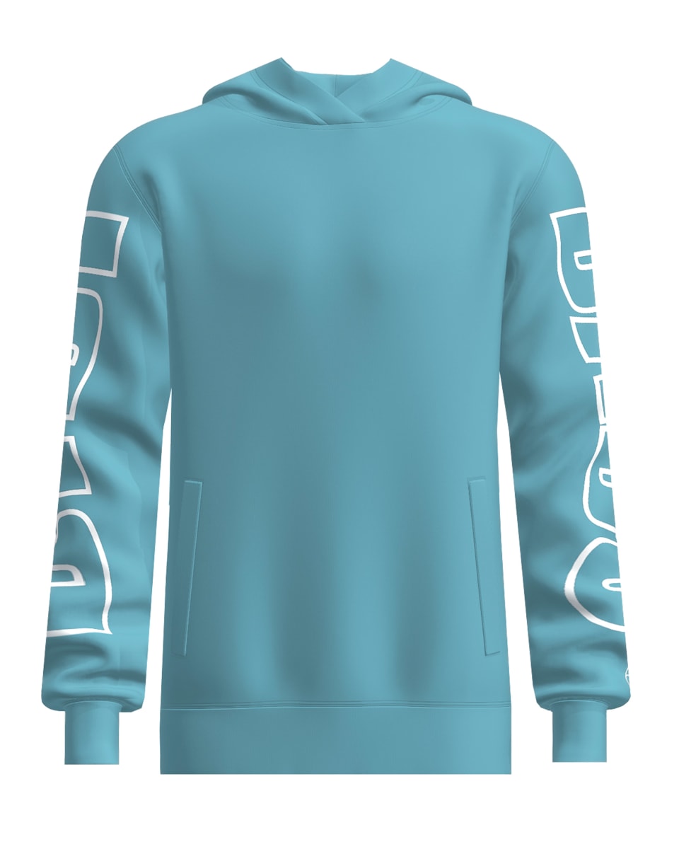 Polera Melbourne Chill Hoodie - Turquoise 0