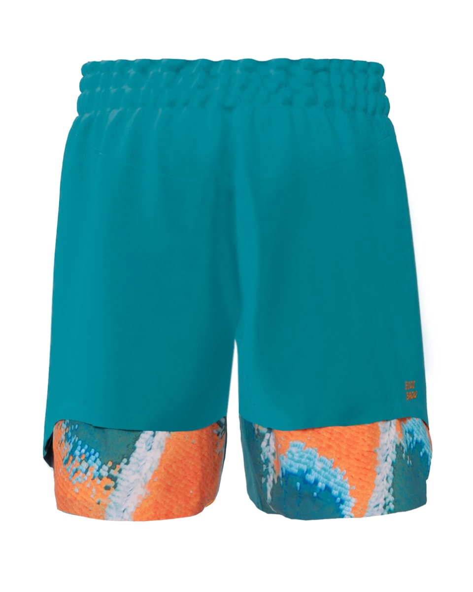 Shorts Melbourne 2025 7inch - Petrol, Orange2
