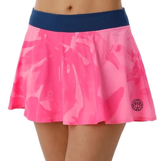 Falda Mora Techt  - pink,darkblue3