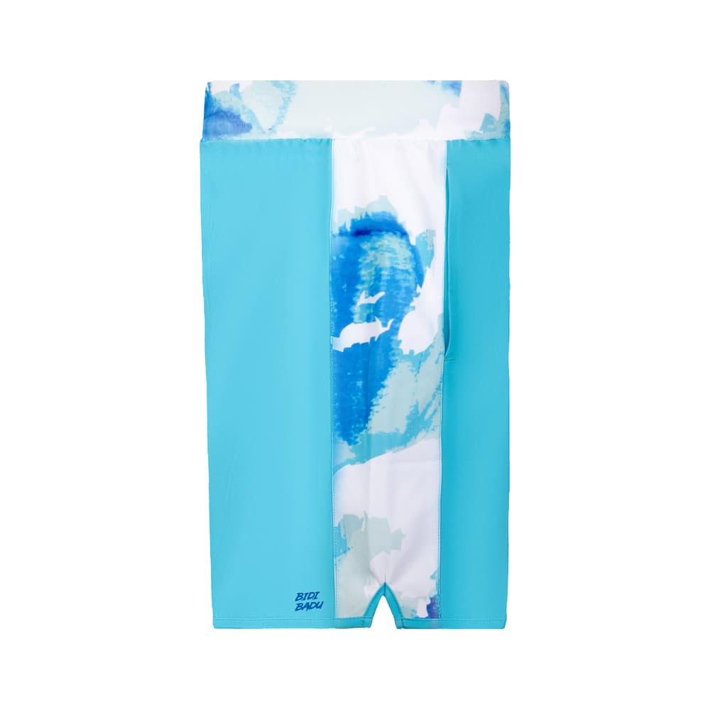 Short Tulu 7inch Tech, White-Aqua3