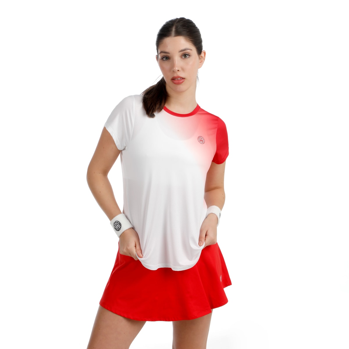 Polo Crew Fade 2.0 T-Shirt - Red, White3