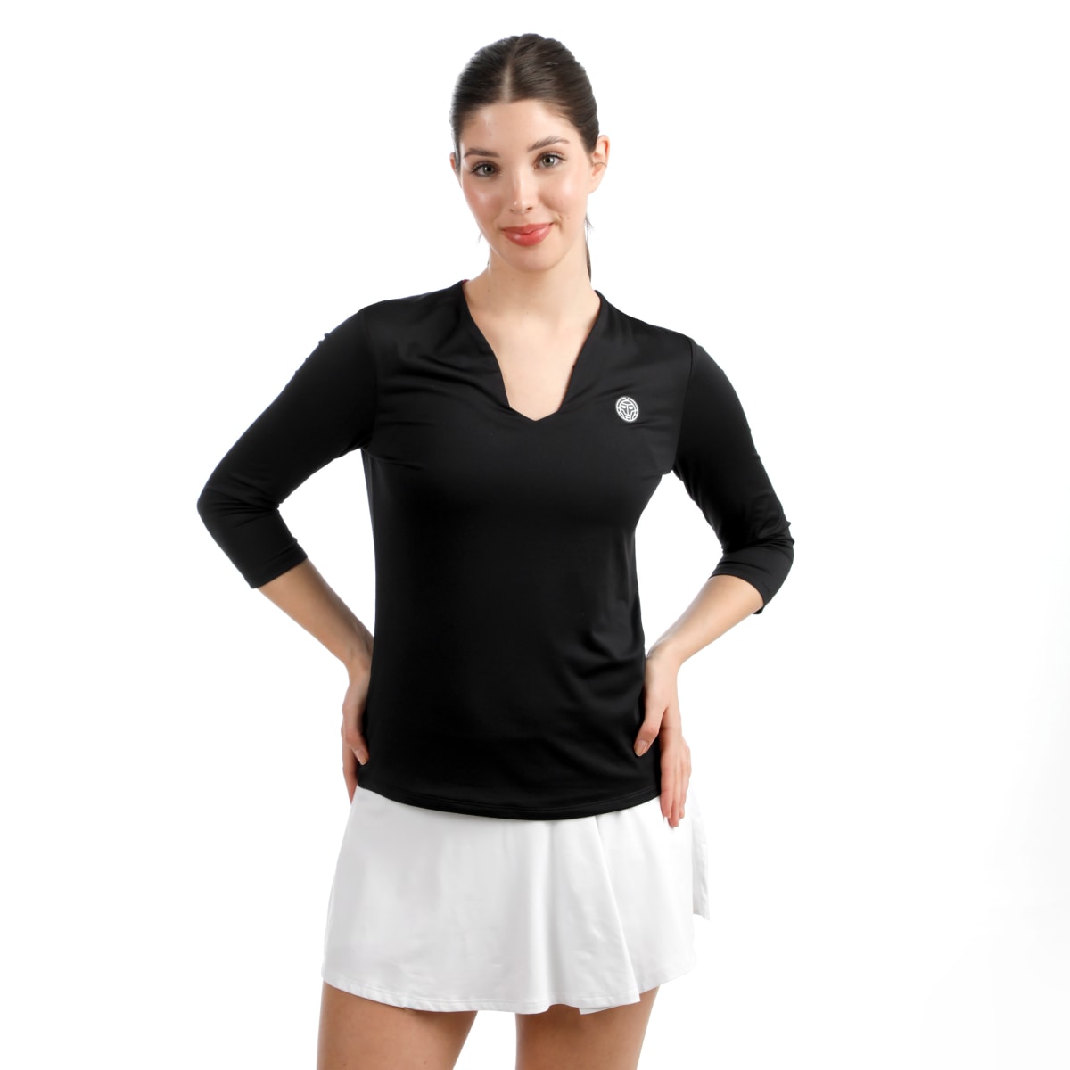 Polo Crew 2.0 V-Neck Longsleeve - Black5