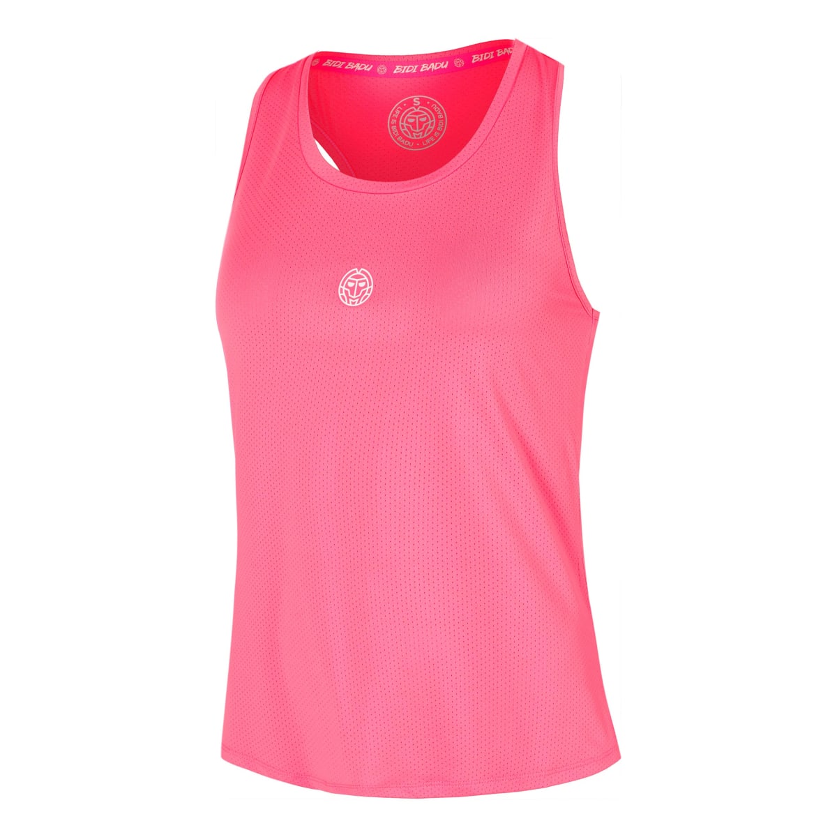 Bividi Crew Racerback Tank - Pink 0