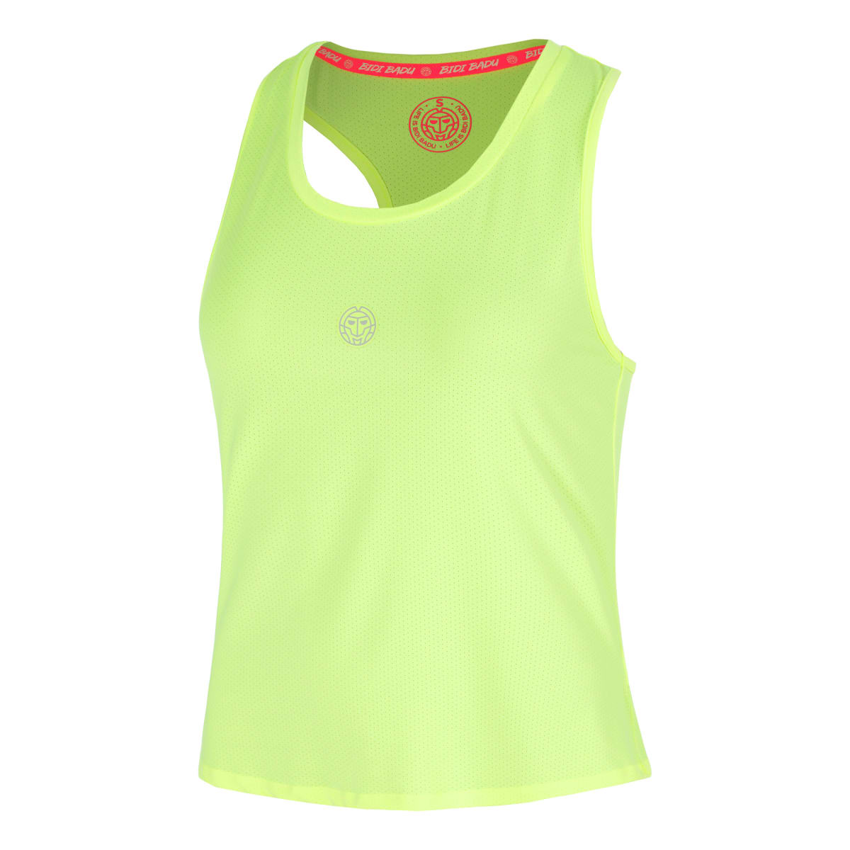 Bividi Out of Control Racerback Tank - Neon Yellow 0