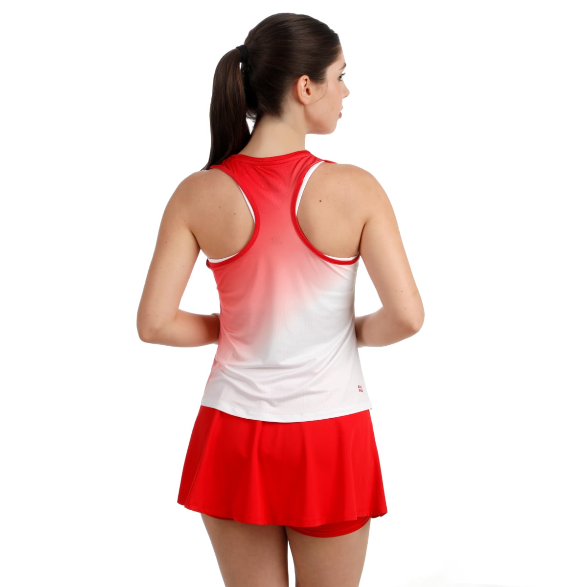 Bividi Crew Racerback - Red, White2