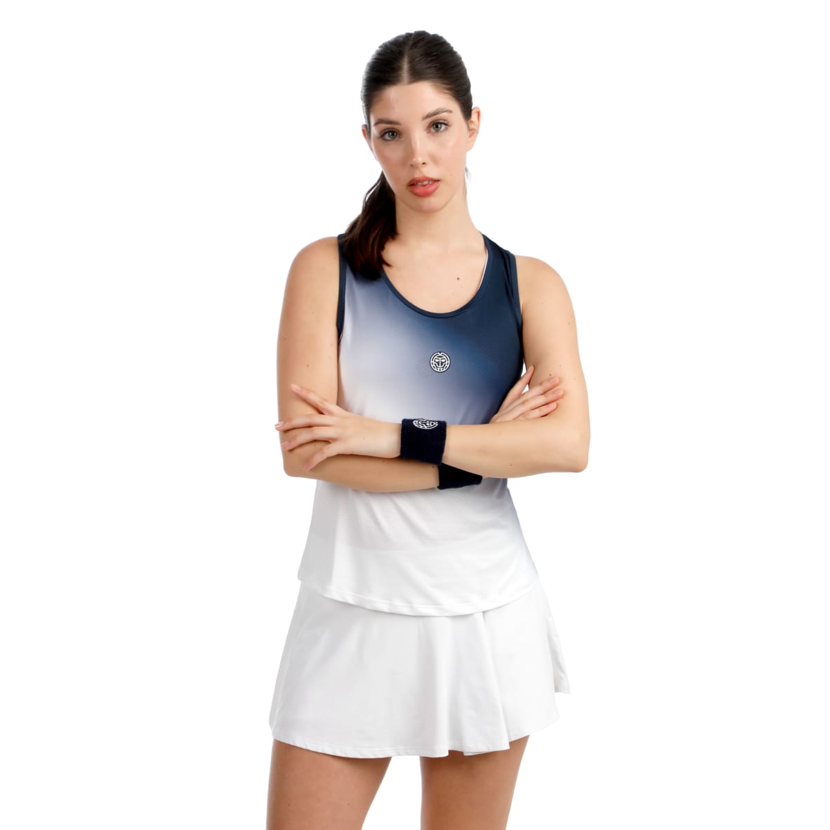 Bividi Crew Racerback - Dark Blue, White3