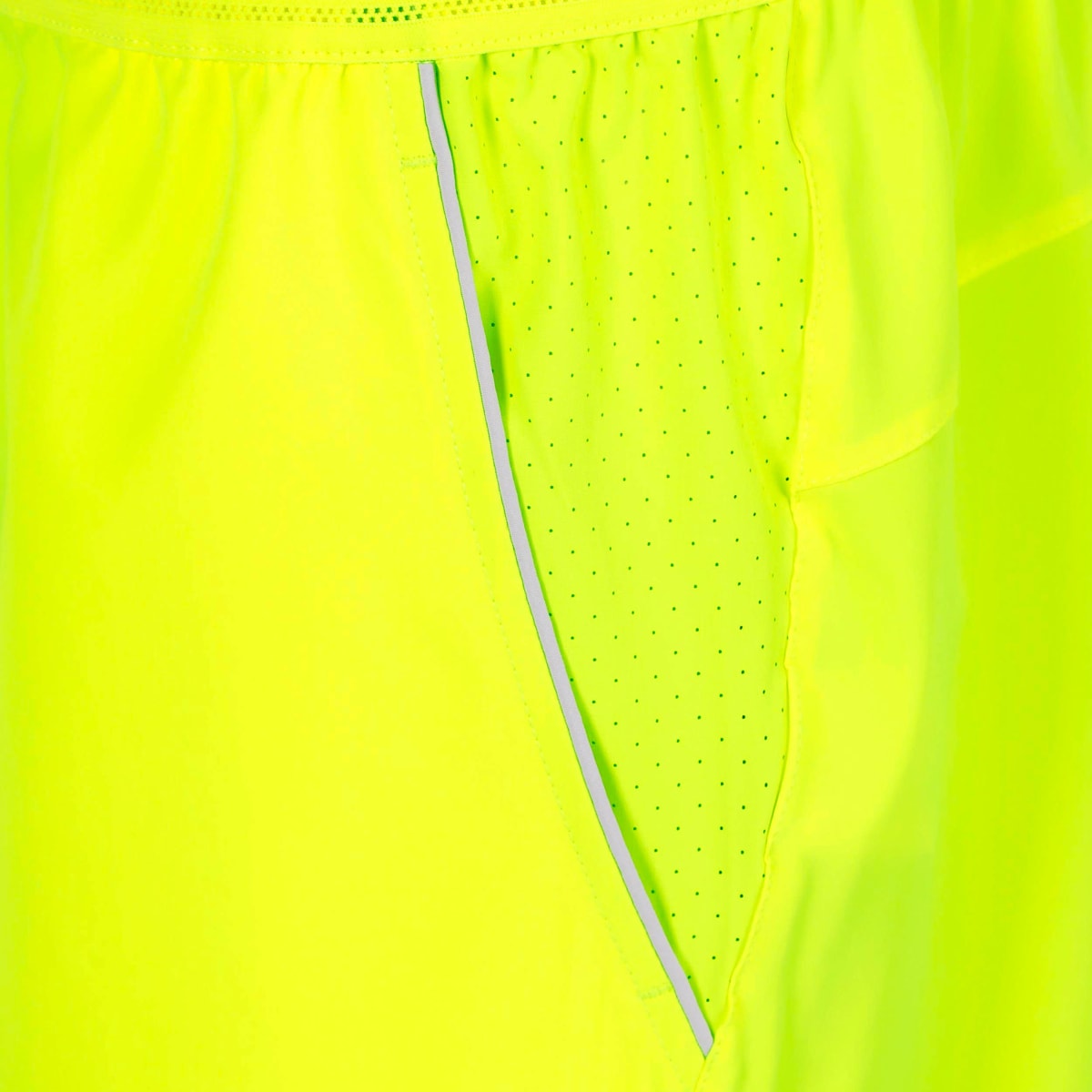 Shorts Solid 7in - Neon Yellow4