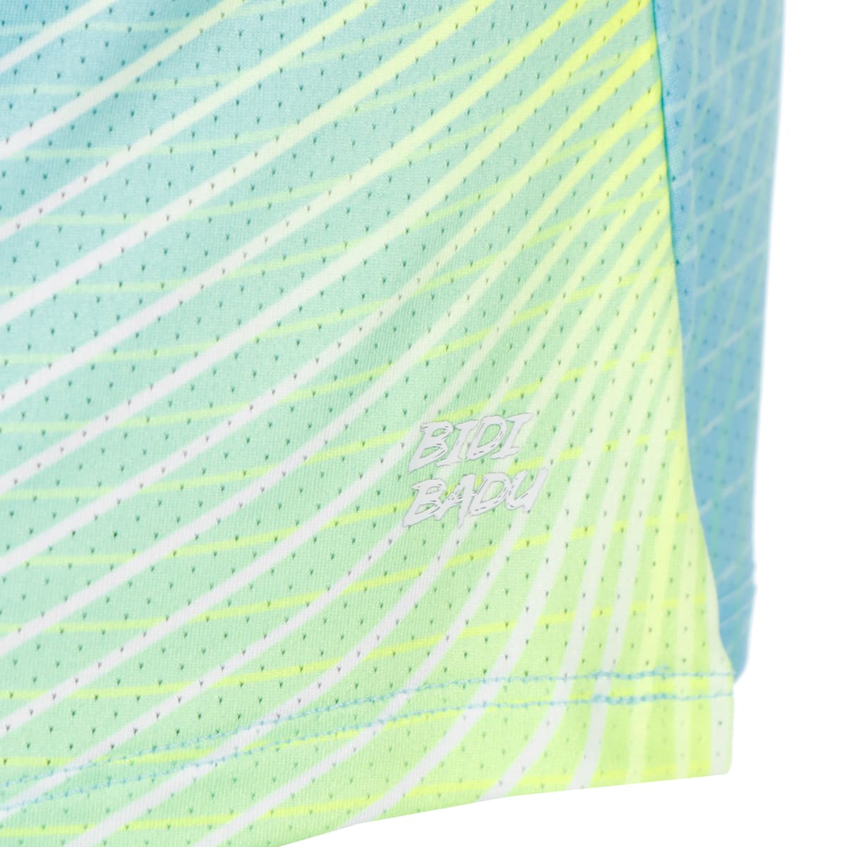 Bividi Out of Control Racerback - Light Blue, Neon Yellow5