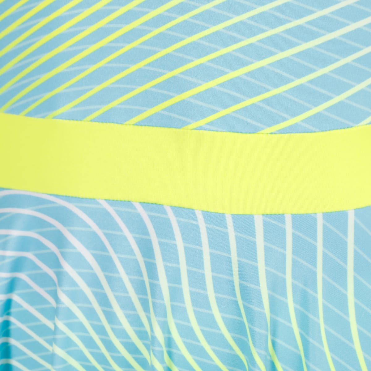 Vestido Out of Control - Blue, Neon Yellow5