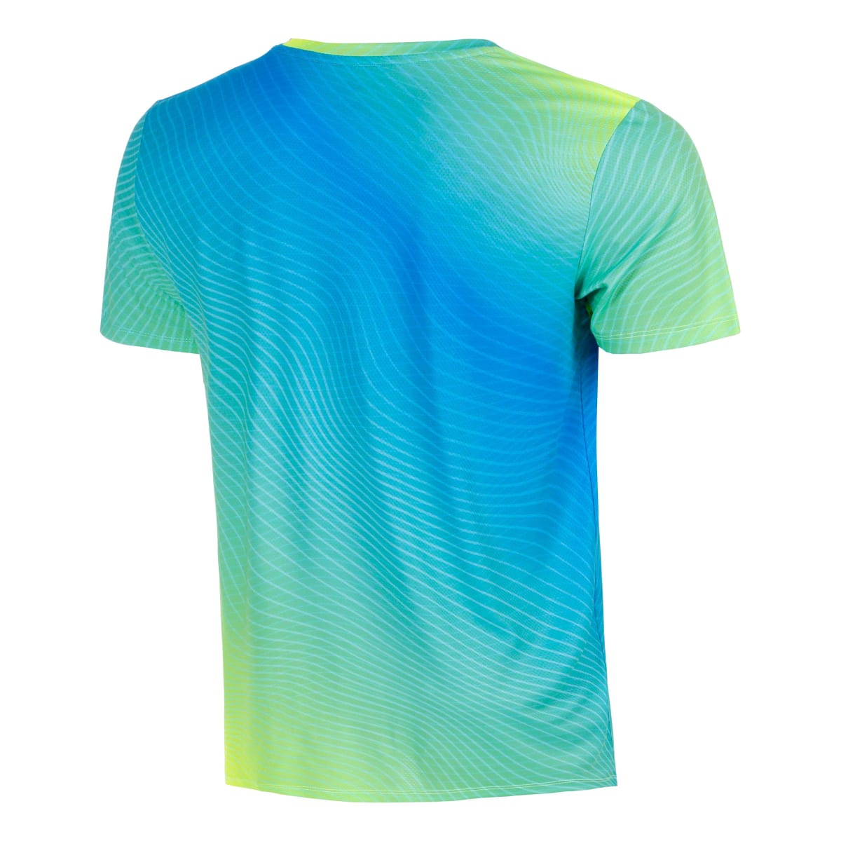 Polo Out of Control Tee - Blue, Neon Yellow2