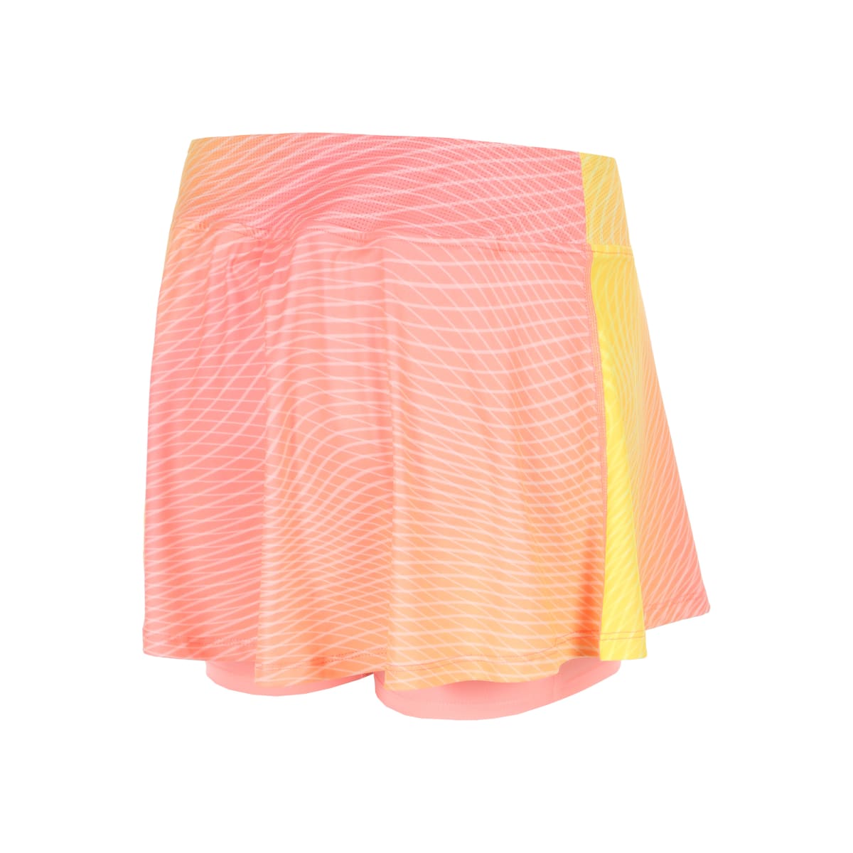 Falda Out of Control Wavy - Pink, Neon Yellow2