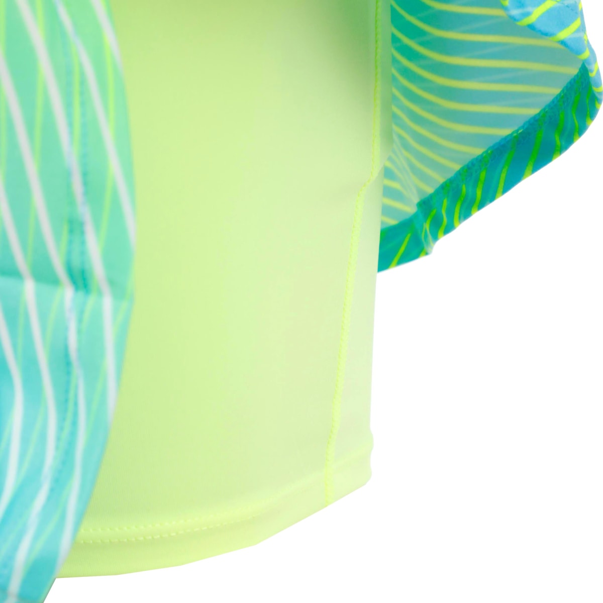 Falda Out of Control Wavy - Light Blue, Neon Yellow4