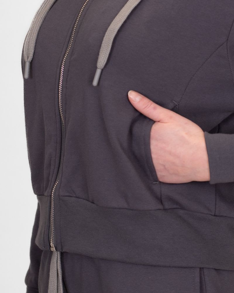 Polera Chill Jacket - Dark Grey3